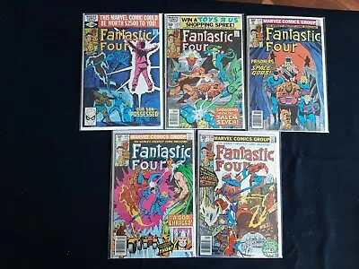 Buy Fantastic Four 222-226 Marvel Comics 1980 Lot Of 5 223, 224, 225 All Newstands  • 14.25£
