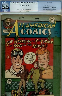Buy All American #77-pgx 5.5- Fine- Copy=1946 Dc Green Lantern • 553.47£