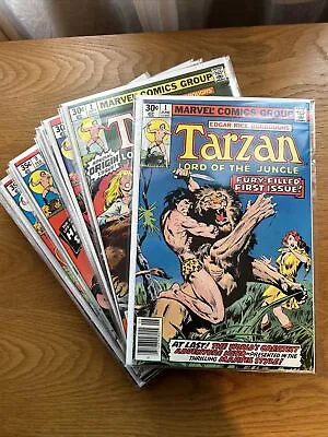 Buy Marvel Comics Tarzan Lord Of The Jungle Bundle # 1-29 (except # 14,25)  1977 • 70£