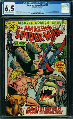 Buy AMAZING SPIDER-MAN  #103  Awesome!  CGC6.5     4292520003 • 39.52£