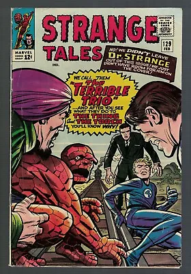 Buy Marvel Comics Strange Tales 129 VGF 5.0  Dr Strange Fantastic Four 1964 • 59.99£
