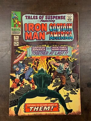 Buy TALES OF SUSPENSE #78  (1966) Marvel Silver Age Comics FN+ • 27.98£