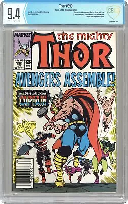 Buy Thor #390 CBCS 9.4 Newsstand 1988 23-3F9BF9F-014 • 66.41£