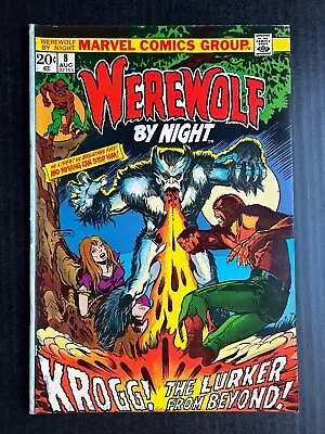 Buy WEREWOLF BY NIGHT #8 August 1973 Vintage Marvel Comics Ploog • 39.98£