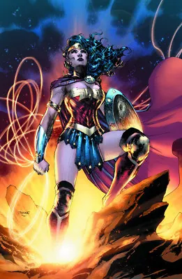 Buy Jim Lee SIGNED Wonder Woman Goddess Superman DC Giclee On Paper Ltd Ed Of 250 • 434.31£