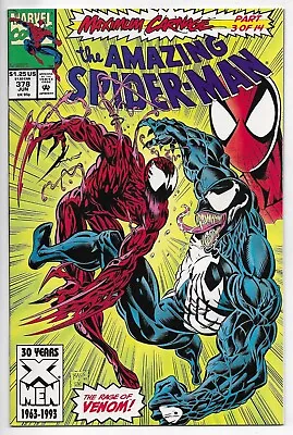 Buy The AMAZING SPIDER-MAN #378 379 380 MARVEL COMIC BOOK LOT Venom Maximum Carnage • 23.82£