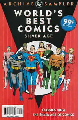 Buy World's Best Comics: Silver Age Sampler #1 VF; DC | We Combine Shipping • 1.97£