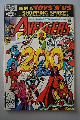 Buy Avengers #200 1980 George Perez Double Size Key Issue 1st Cameo Taskmaster • 17£