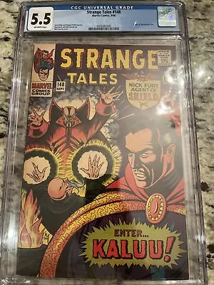 Buy Strange Tales #148 CGC 5.0 🔥Origin Of The Ancient One 🔥ENTER KALUU L@@K! • 79.43£
