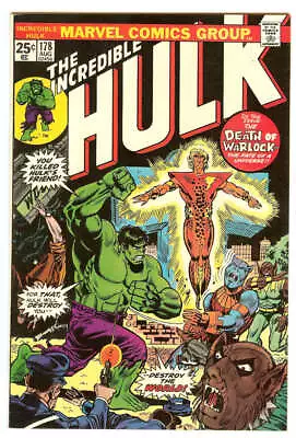 Buy Incredible Hulk #178 7.0 // Rebirth Of Adam Warlock Marvel Comics 1974 • 49.02£