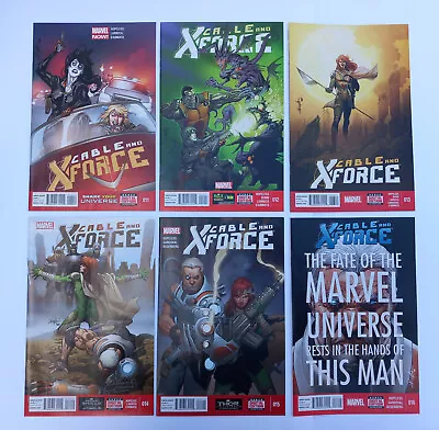 Buy Marvel Comics - Cable And X-Force #11 #12 #13 #14 #15 #16 #17 #18 #19 Lot (2013) • 11.99£