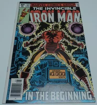 Buy IRON MAN #122 (Marvel Comics 1979) Origin Retold (FN/VF) Great Dave Cockrum Cvr • 13.50£