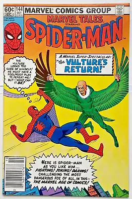 Buy Marvel Tales #144 -1982 8**Reprints Amazing Spider-Man #7**MARVEL COMICS • 3.95£