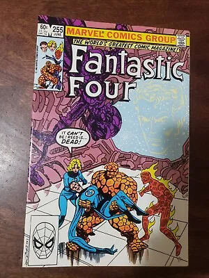 Buy Fantastic Four #255 (1983) - Byrne, Daredevil - High/Very High Grade • 3.96£