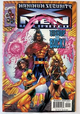 Buy X-Men Unlimited #29 • Homage Cover Uncanny X-men #282! (1st Bishop!) Marvel 2000 • 3.19£