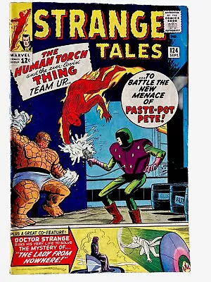 Buy Strange Tales #124   (Marvel 1964)  FN 6.0 Paste Pot Pete. • 15£