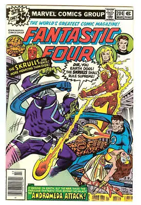 Buy Fantastic Four #204 9.0 // 1st Appearance Of Queen Adora Marvel Comics 1979 • 34£