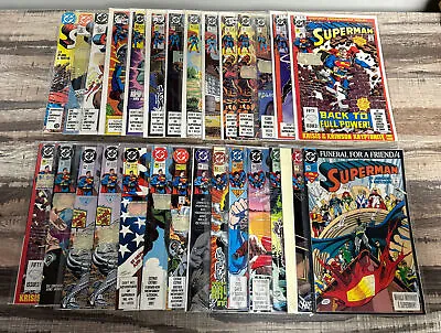 Buy Superman DC COMICS 1990’s - Lot Of 28 Copper Age Vintage Free Ship • 55.15£
