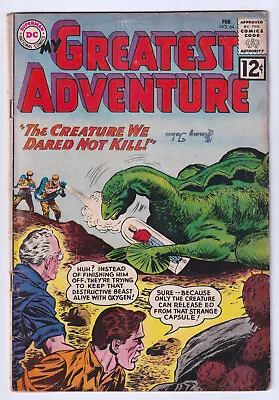Buy MY GREATEST ADVENTURE 64 (1962) Dinosaur C/s; VG 4.0 • 11.12£