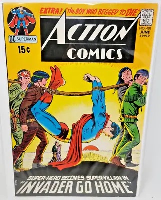 Buy Action Comics #401 Dc Neal Adams Cover Art *1971* 7.5 • 13.65£