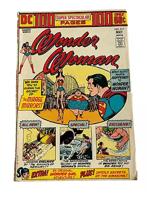 Buy WONDER WOMAN  #211   - 100 Page Giant - 1974 - Bronze Age DC • 16.01£