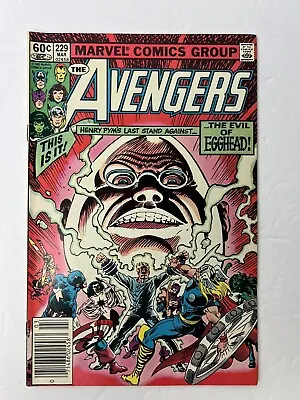 Buy The Avengers #229 Marvel Comics 1983 Newsstand Color, Boarded • 5.52£