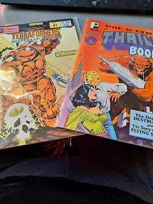 Buy Wonder Comics Terraformers #1 AND Doc Weird's Thrill Book • 2.78£