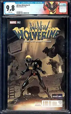 Buy All New Wolverine #2 CGC 9.8 (2016) 1st App Of Gabby (Honey Bagder) L@@K! • 128.71£