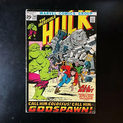 Buy Incredible Hulk #145 Origin Of Hulk Retold!  • 19.75£