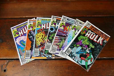 Buy Incredible Hulk Marvel Comics Lot 1980/1982 - #251, 267, 268, 270, 274, 275, 276 • 31.51£