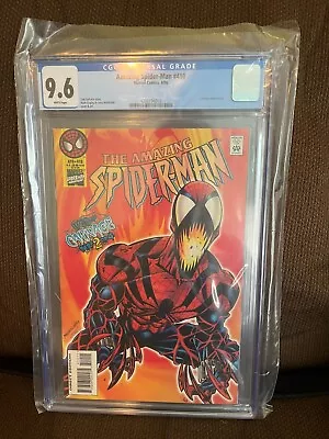 Buy Amazing Spider-Man 410 Carnage Appearance CGC 9.6 • 55.40£