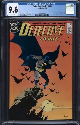 Buy Detective Comics #583 CGC 9.6 - Classic Mignola Cover - 4248293010 • 120.64£