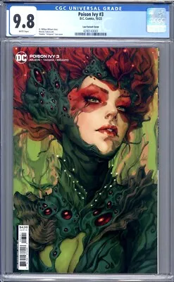 Buy Poison Ivy #3 Stanley  Artgerm  Lau Variant 1st Print DC Comics CGC 9.8 • 25.48£