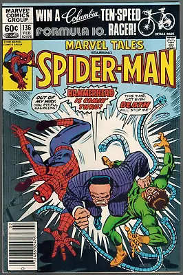 Buy Marvel Tales 136 Vs Doc Ock! (rep Amazing Spider-Man 159) 1982 Newsstand VF+ • 7.09£
