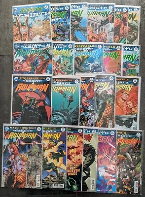 Buy Aquaman Rebirth #1 To 21 + Rebirth #1 - 22 Issues Abnett DC 1st Prints NM • 45£