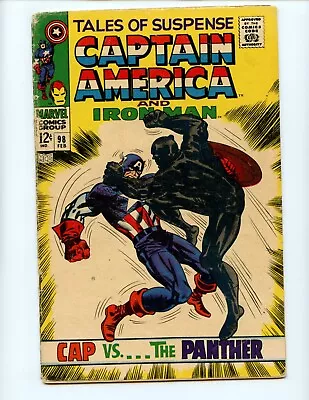 Buy Tales Of Suspense #98 Comic Book 1968 GD+ Low Grade Black Panther Marvel Fight • 16.08£