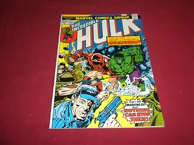 Buy BX2 Incredible Hulk #172 Marvel 1974 Comic 7.5 Bronze Age JUGGERNAUT! NICE BOOK! • 44.23£