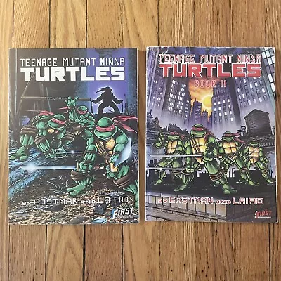 Buy Teenage Mutant Ninja Turtles #1 #2 Eastman & Laird 1st Graphic Novels 80s TMNT • 17.53£
