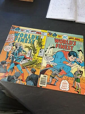 Buy DC World Finest Comic Book #237 & #2381976 Batman Superman Good Fast Post  • 6.99£