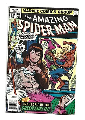 Buy Amazing Spider-man #178, VG 4.0, Green Goblin • 7.15£