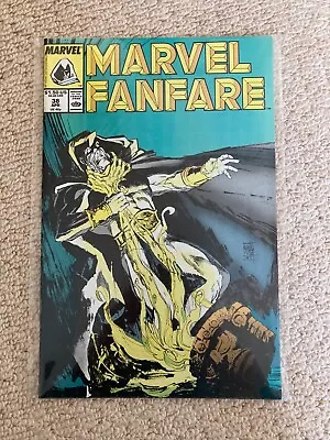 Buy Marvel Fanfare #38 Moon Knight, Jo Duffy 1988 • 6.99£