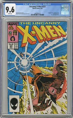 Buy 1987 Uncanny X-Men 221 CGC 9.6 1st Mister Sinister White Pages • 158.12£