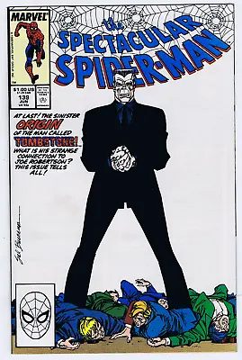 Buy Spectacular Spider-Man #139 Marvel 1988 Origin Of The Man Called Tombstone ! • 15.81£