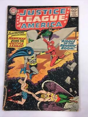 Buy Justice League Of America # 31 DC Comics Nov 1964 Hawkman Joins JLA VG  • 21.62£
