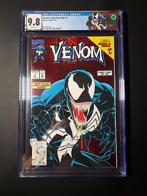Buy Venom: Lethal Protector #1 Marvel Comics 1993 CGC 9.8 Custom Label • 95.93£