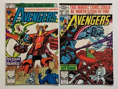 Buy Avengers #198 & #199 (Marvel 1980) 2 X FN/VF Condition Bronze Age Issues. • 14.50£