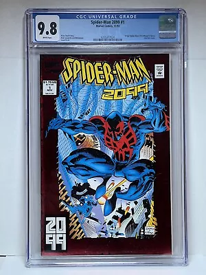 Buy Spider-man 2099 #1 11/1992 1st. Full Appearance & Origin Cgc 9.8 Marvel • 118.59£