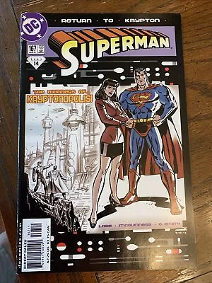Buy Superman #167 2001, 'Return To Krypton', Pt. 1, 'Sliding Home', DC Unread! • 2.40£