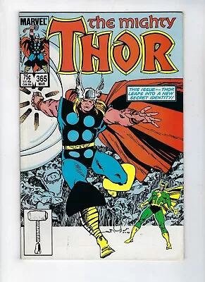 Buy Thor # 365 Thor New Throg Identity Walter Simonson Story/art Mar 1986 FN+ • 7.95£