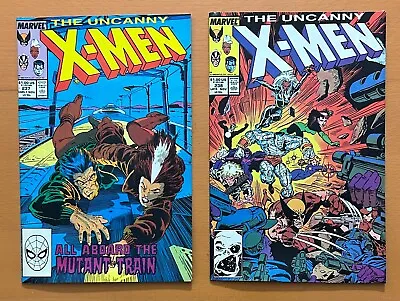 Buy Uncanny X-Men #237 & 238 (Marvel 1988) 2 X VF+/- Comics. • 14.95£